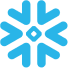 The logo of GlazeGPT's integration partner Snowflake